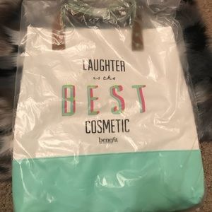 Benefit cosmetics tote bag